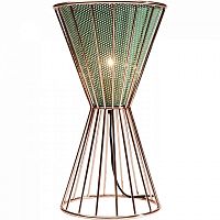 лампа настольная hourglass зеленая в Махачкале