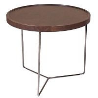 стол кофейный wood b коричневый в Махачкале