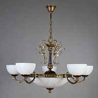 подвесная люстра ambiente seville 02140/5 pb белая в Махачкале