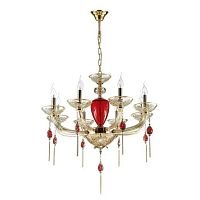подвесная люстра odeon light donna 3927/8 в Махачкале