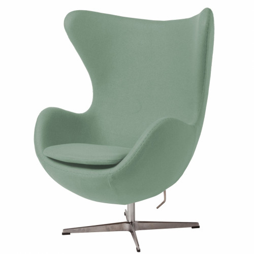 кресло egg chair цвета тиффани в Махачкале