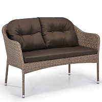 плетеный диван light brown коричневый в Махачкале