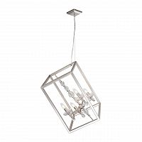 подвесная люстра lucia tucci inessa 3850.4 silver в Махачкале
