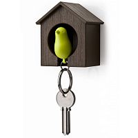 держатель+брелок для ключей sparrow коричневый-зеленый в Махачкале