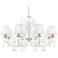 подвесная люстра arte lamp romana snow a1743lm-8wh в Махачкале