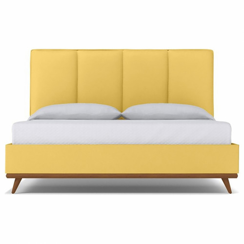 кровать двуспальная 160х200 желтая carter gold в Махачкале
