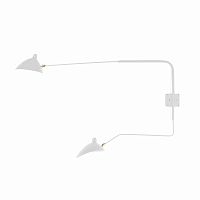 настенный светильник sconce mouille 2 лампы 2 белый в Махачкале