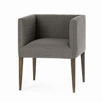 кресло penelope dining chair серое в Махачкале