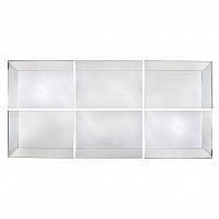 зеркало настенное прямоугольное настенное составное rectangle - угловой элемент в Махачкале