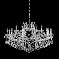 подвесная люстра crystal lux hollywood sp12+6 chrome хром в Махачкале