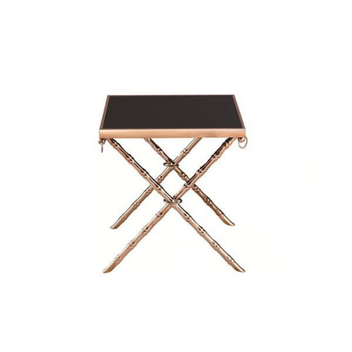 стол кофейный bamboo a серый, серебро, чёрный в Махачкале