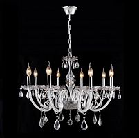 подвесная люстра crystal lux glamour sp-pl8 белая в Махачкале