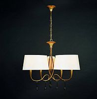 подвесная люстра mantra paola painted gold 3540 в Махачкале