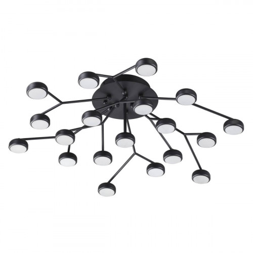 потолочная светодиодная люстра odeon light stardust 3865/80cl в Махачкале