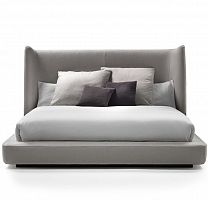 кровать двуспальная 160х200 серая midnight в Махачкале