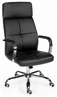 кресло для руководителя norden chairs алекс, обивка: искусственная кожа, цвет: экокожа черная в Махачкале