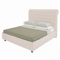 кровать sweet dreams 90х200 велюр светло-бежевый р в Махачкале