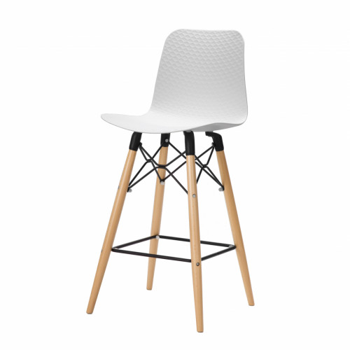 полубарный стул eiffel (eames style) белый в Махачкале