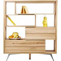стеллаж bookcase коричневый в Махачкале