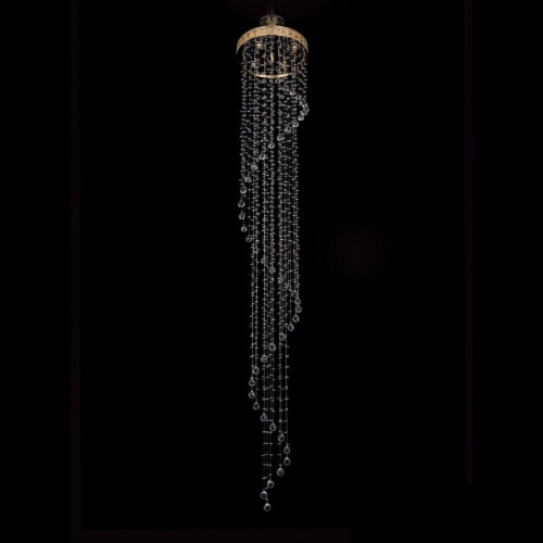 каскадная люстра bohemia ivele 8313/40-250/g/balls в Махачкале