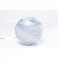лампа настольная elements голубая в форме шара в Махачкале