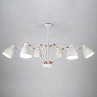 потолочная люстра eurosvet loft 70084/6 белый в Махачкале