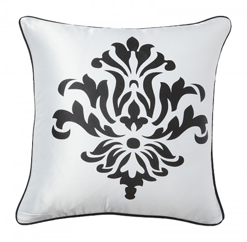 подушка с геральдическими лилиями fleur de lys ii white в Махачкале