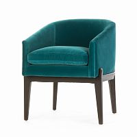 кресло copeland dining chair бирюзовое в Махачкале