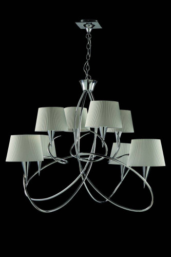 подвесная люстра mantra mara chrome - white 1654 в Махачкале