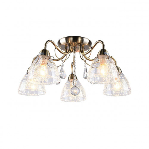 потолочная люстра arte lamp rugiada a1658pl-5ab в Махачкале