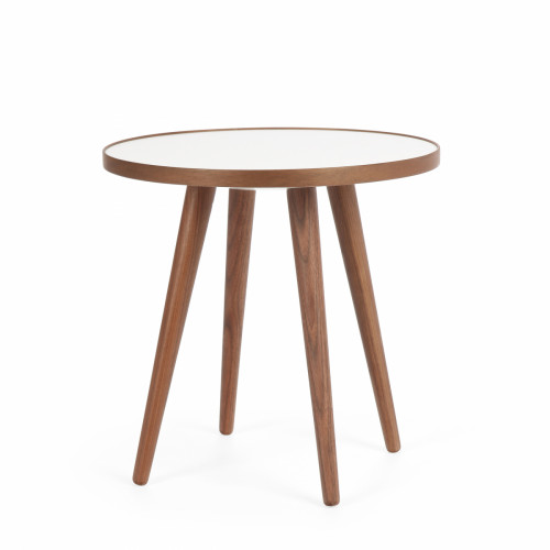 стол кофейный sputnik white and brown коичневый в Махачкале
