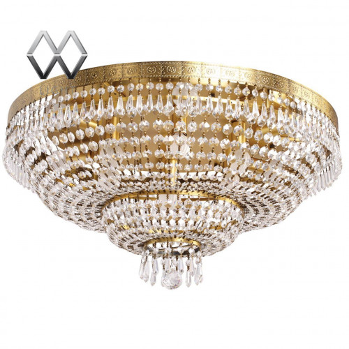потолочная люстра mw-light изабелла 351012013 золото в Махачкале