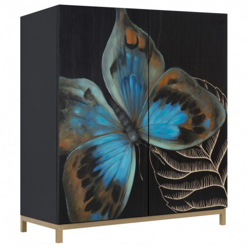 комод butterfly черный в Махачкале