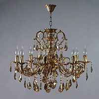 подвесная люстра ambiente alicante 8888/8 ab honey leaf в Махачкале
