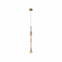 подвесной светильник crystal lux lux new sp1 d amber в Махачкале