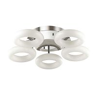 потолочная светодиодная люстра odeon light reggio 3966/65l в Махачкале