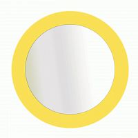 зеркало круглое в желтой раме sheer sole в Махачкале