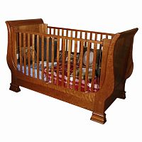кроватка детская с матрасом коричневая day bed в Махачкале