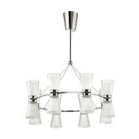 подвесная светодиодная люстра odeon light grana 4013/81l хром в Махачкале