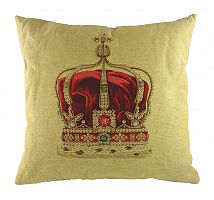 подушка с картинкой короны queen crown cream в Махачкале