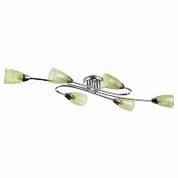 потолочная люстра freya flash fr5104-cl-06-gn в Махачкале