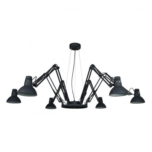 подвесная люстра arte lamp ragno a2043sp-6bk в Махачкале