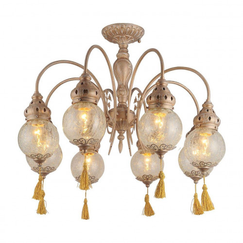потолочная люстра arte lamp a2146pl-8ga золото в Махачкале
