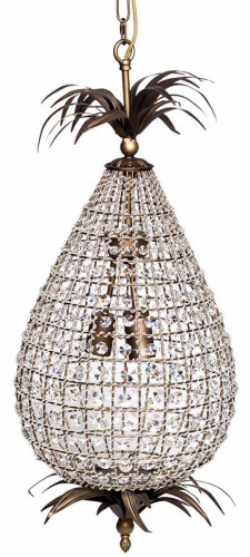 люстра дизайнерская chandelier3 медь и прозрачное стекло в Махачкале