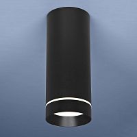 потолочный светодиодный светильник elektrostandard dlr022 12w 4200k черный матовый 4690389102967 в Махачкале