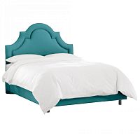 кровать двуспальная 160х200 бирюзовая kennedy peacock в Махачкале