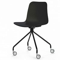 стул glide на колесиках черный в Махачкале