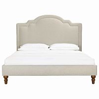 кровать cassis upholstered бежевая 90х200 р в Махачкале