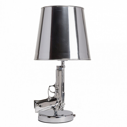настольная лампа flos - bedside gun silver в Махачкале