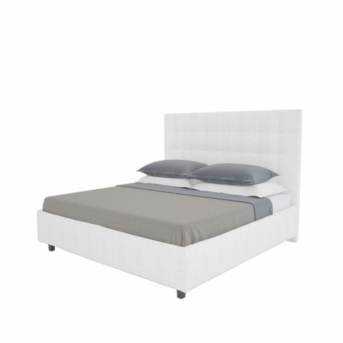 кровать royal black 90х200 велюр молочный р в Махачкале